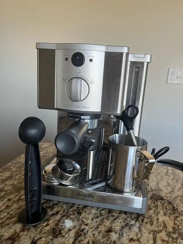 Breville Cafe Roma - clean and good condition in Coffee Makers in Kitchener / Waterloo - Image 2