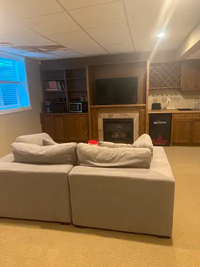 1300 sq of private space for you. Two bedrooms one bathroom spacious with shared laundry. No kitchen...