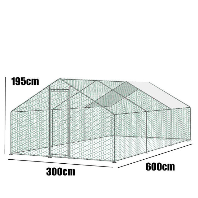 Galvanized Chicken and Pet Coop/ Cage / Enclosure (4 sizes avl) in Accessories in Barrie - Image 3
