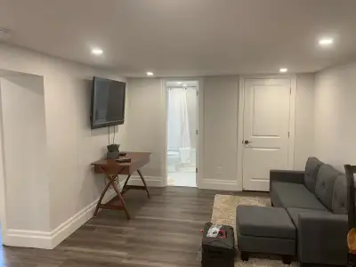 one bedroom basement apartment