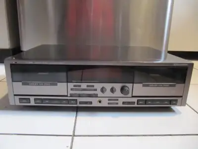 JVC TD-W805 DolbyB/C HX Pro Double Cassette Deck Rare Japanese, View more