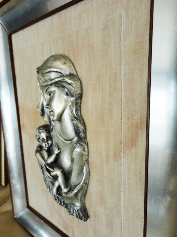 Several Pieces of  Wall Art, Framed Art & Cherub Resin Clock in Arts & Collectibles in Kitchener / Waterloo - Image 2