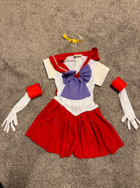 Sailor Moon  Sailor Mars Costume - Adult Size Small