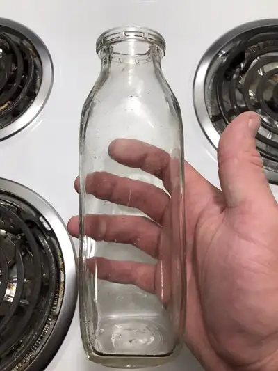 Milk bottle. , View more