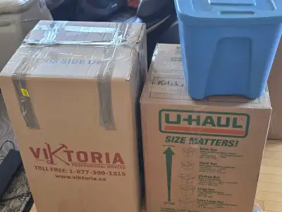 Labour Required to Help Move Boxes Around the House and Storage for a few hours. We live in Sun Rive...