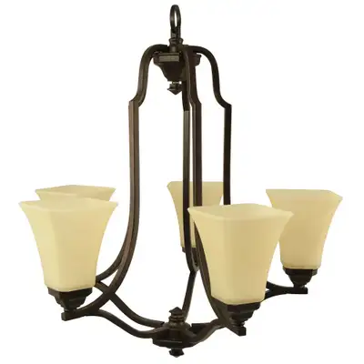 5 Lamp Chandelier, View more