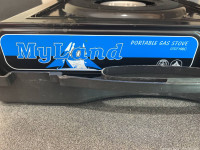 Brand New "MyLand" Portable Butane Stove with 4 Propane Cans
