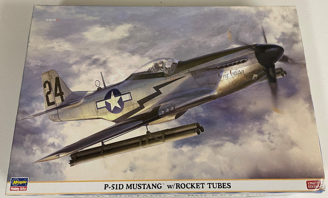 Hasegawa 1/32 North American P-51D w/ Rocket Tubes in Toys & Games in Richmond