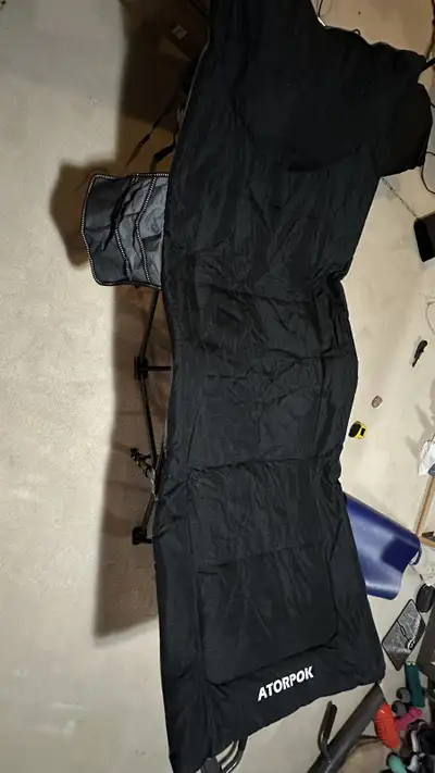 New guest bed or Camping Cot for Adults with Pad and Pillow, View more