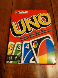 UNO Card Game - Brand New - Cards Sealed in Original Packaging