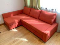 IKEA sectional with pull out Sofa bed