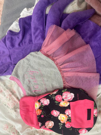 Size small puppy girl outfits 