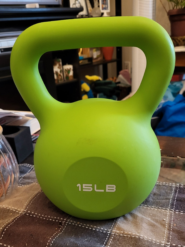 Brand new kettlebells 15 &20 Lbs in Exercise Equipment in Mississauga / Peel Region - Image 3