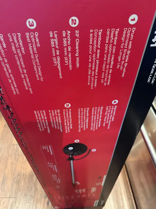 Milwaukee M18 Fuel - QUIK LOC Bristle Brush Attachment in Other in Oakville / Halton Region - Image 4