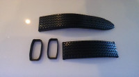 Genuine OEM Chopard Mille Miglia 21/18m Black Rubber Watch Strap