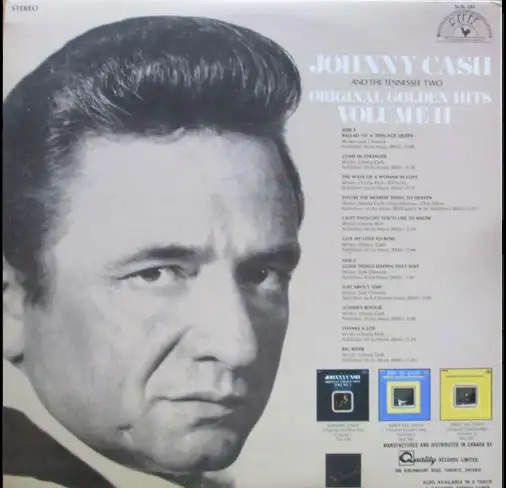 Johnny Cash – Original Golden Hits Volume II (1969) LP62863257137665121