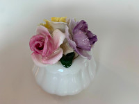 Sandford Bone China Porcelain Flower Bouquet Figurine - England