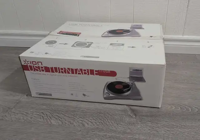USB Turntable (DJ Equipment) in Pro Audio & Recording Equipment in City of Toronto - Image 3