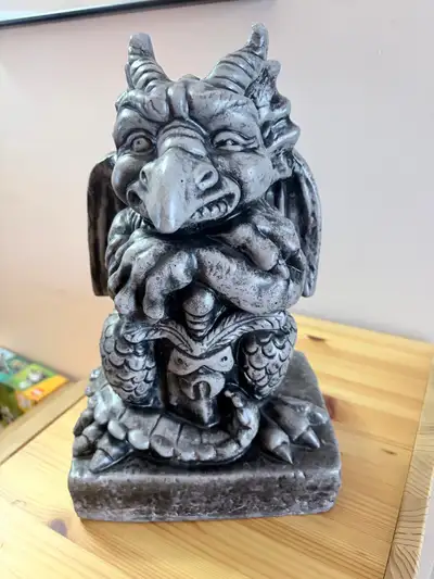 Gothic Gargoyle Indoor/Outdoor Garden Statue, View more