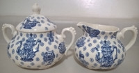 Royal Staffordshire Ceramics China Cabinet Creamer & Sugar Bowl