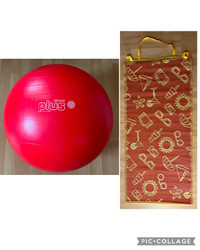 Ballon d’exercice Gymnic plus 55 cm (comme neuf)