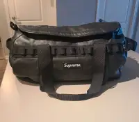 Supreme North Face Leather Base Camp Duffle