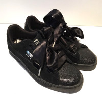 Brand New Puma Suede Bubble Leather Satin Bow Women Sneakers