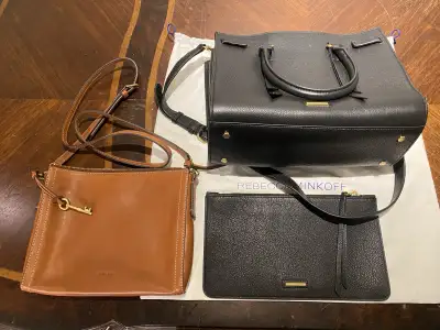 Rebecca Minkoff Purse and Fossil Hand Bag, View more