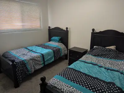 Twin Bed Set (x2) + Nightstand – Ashley Furniture – Excellent Co, View more