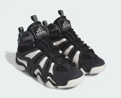 Adidas Crazy 8 black and white shoes, View more