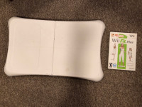 Nintendo Wii Fit Plus and board $25