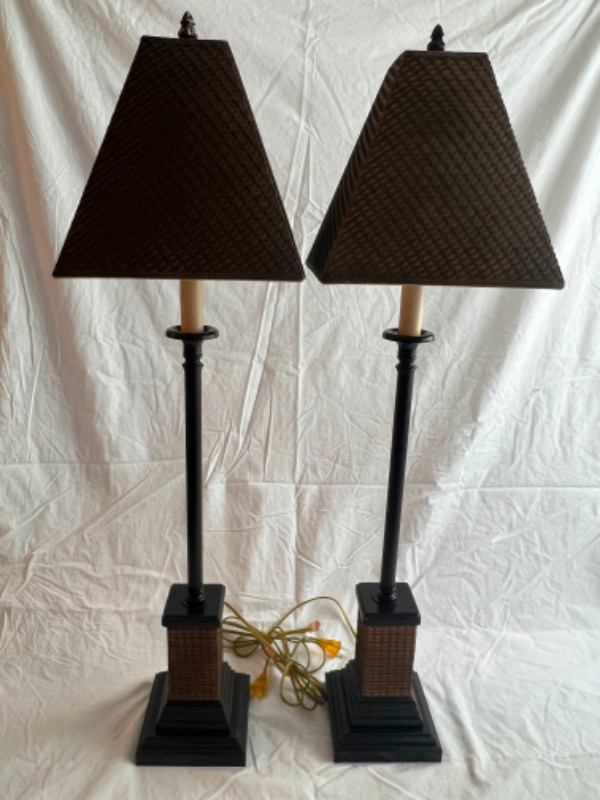 SET OF 4 TABLE LAMPS in Indoor Lighting & Fans in Markham / York Region - Image 2