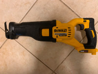 DEWALT FLEXVOLT 60V Brushless Reciprocating Saw. Sells $416