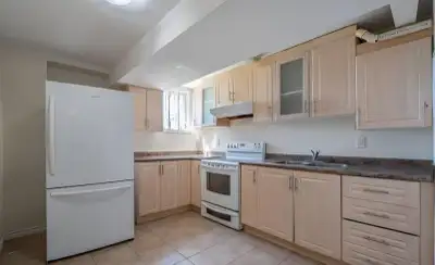 2 bedroom basement available immediately with large living area
