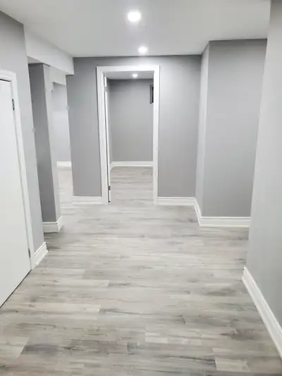 Clean, bright & newly renovated basement with own bathroom & kitchen. Laundry room is shared witn th...