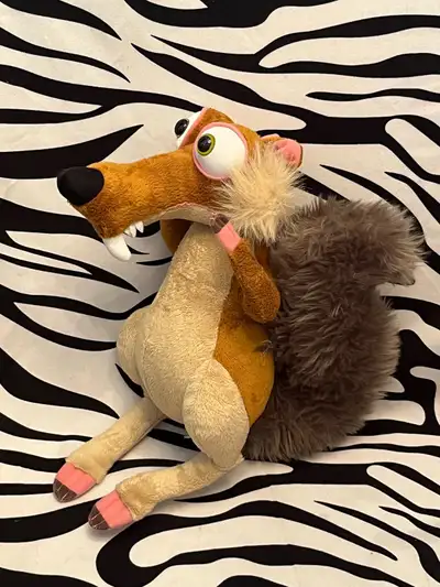 Scrat plush talking toy from the Ice Age movie , View more