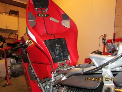 1 set Ducati Factory Original Parts Superbike Seat Hinge , pins , rubber connector , washers , space...