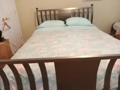 Metal Bed Frame,  Queen Size, View more