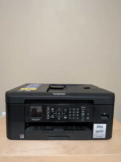 brother printer, paper and table , View more