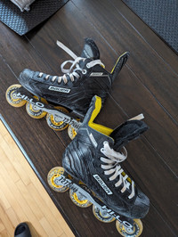 Bauer roller skates size 4
