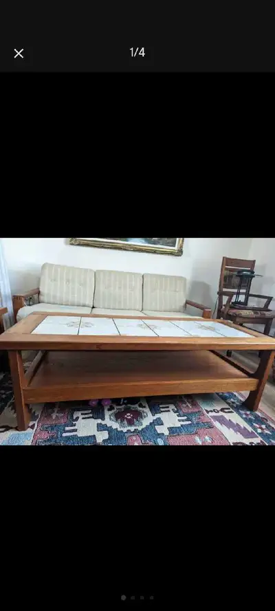 Solid Teak 2 piece Coffee Table Set , View more