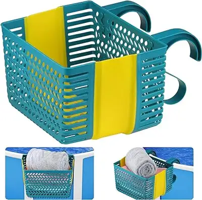 Poolside storage basket, View more