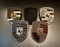 Hood badges for Porsche