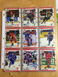 Score NHL hockey 1991-1992 set cards 1-100 perfect condition