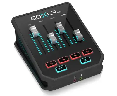 TC Helicon GoXLR MINI Online Broadcast Mixer, View more