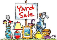 Yard sale at 390 Lakeshore Dr April 20th