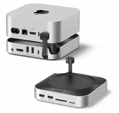 UGREEN USB-C Docking Station with M.2 NVMe SSD Enclosure, View more