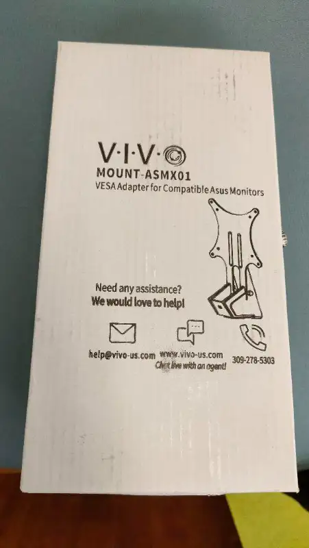 VIVO VESA Adapter Plate Bracket Designed for Asus Monitors in General Electronics in Burnaby/New Westminster - Image 6