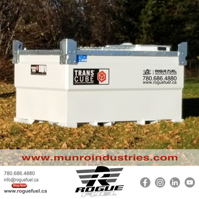 Western Global 20TCG: TransCube Transportable, Double Walled 552 US Gallon Storage Tank The TransCub...
