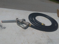 Manual Gasoline/Fuel Nozzle and 12 Foot hose, Never Used